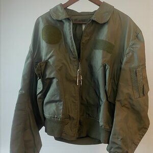 Vintage Flyer's Summer CWU-36/P Military Flight Jacket XL Aramid Bomber USAF